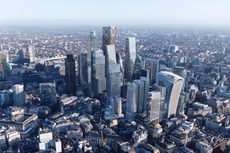 Future City skyline. All images &copy; Didier Madoc Jones of GMJ and City of London Corporation