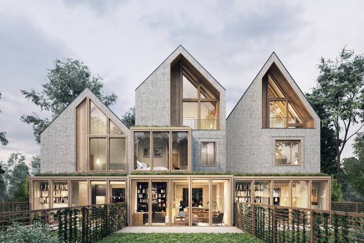 Image of Present Made concept housing by Jo Cowan Architects