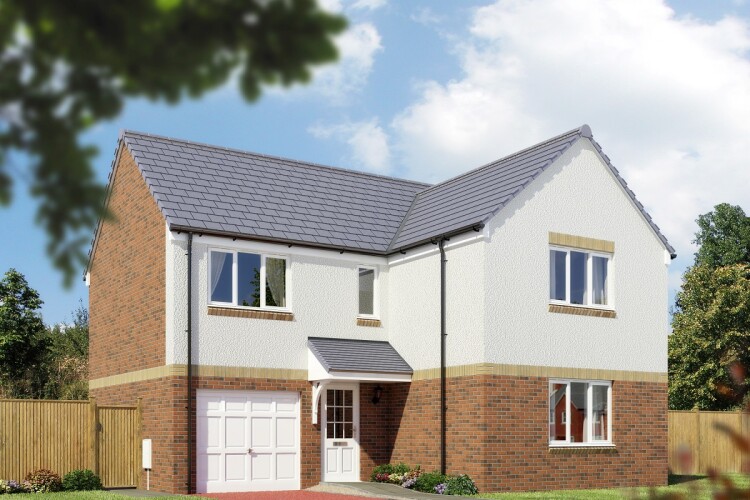 Indicative illustration of the new homes proposed for Blindwells