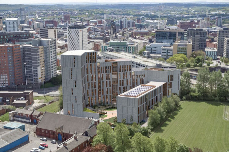 The planned development in Carlton Hill, Leeds