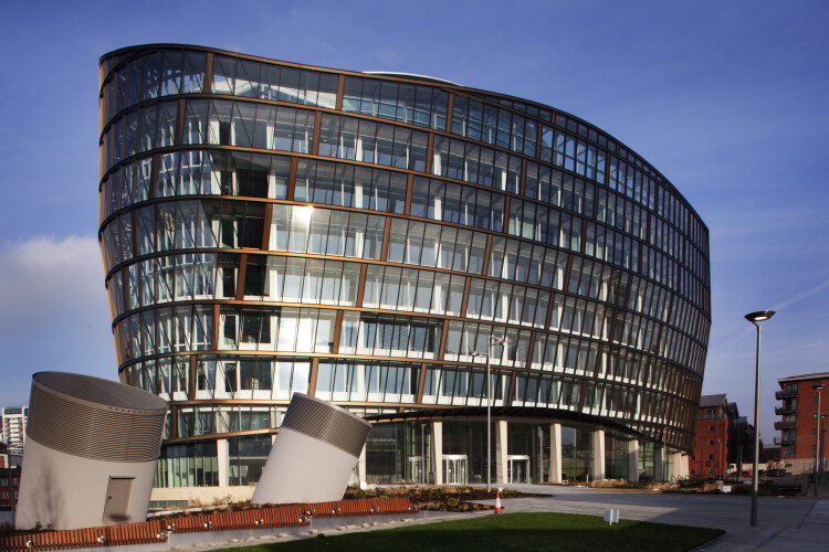 The Co-op HQ in Manchester, built by BAM, designed to be carbon negative
