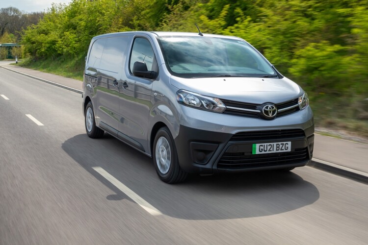 The Toyota Proace Electric