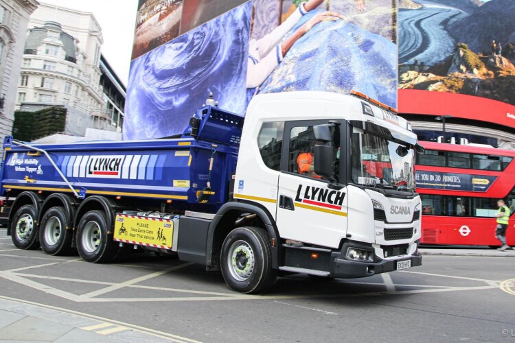 One of the new trucks in central London