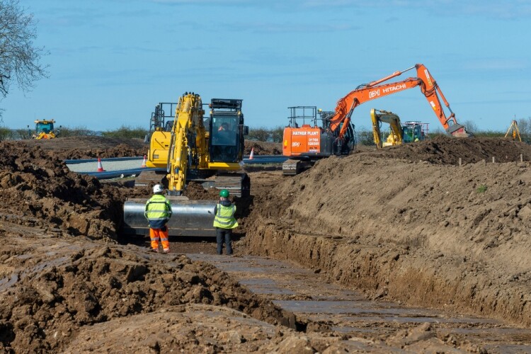 Jones Bros has brought in a second trenching team