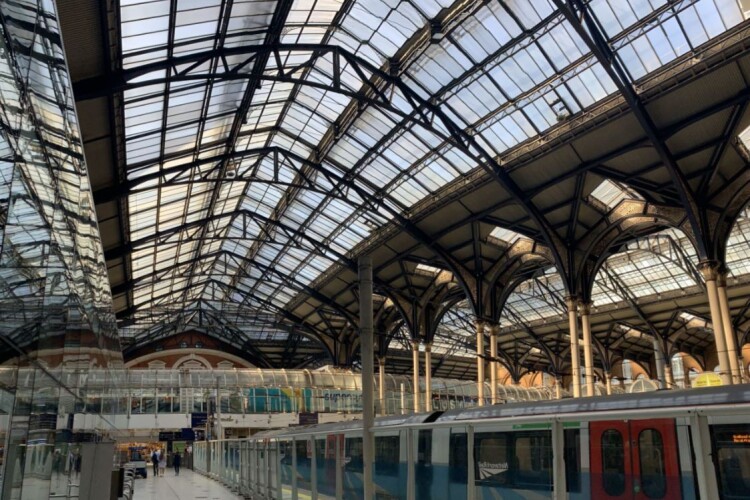 GRP roof panels will be replaced above platforms 1 to 10