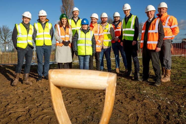 Stakeholders celebrate breaking ground at Newstead Avenue this week