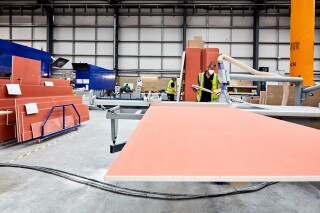 Existing British Offsite factory at Skyline Industrial Estate