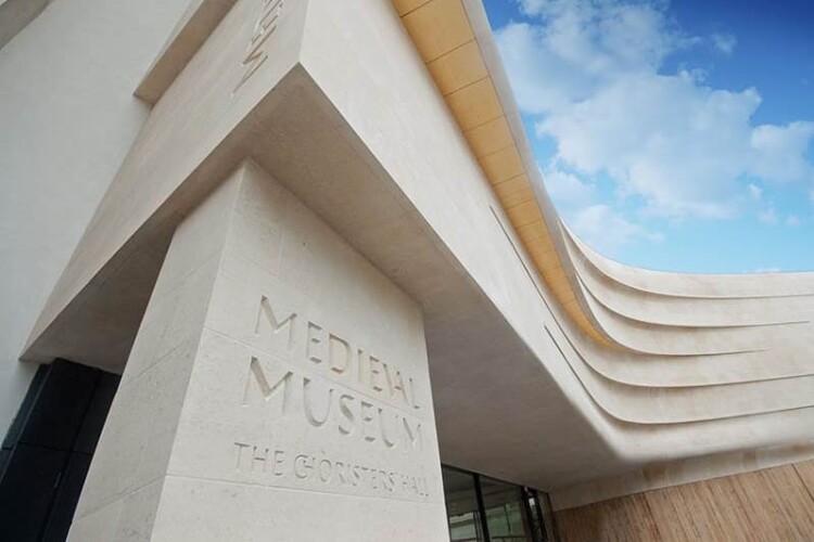 Johnstone's Bath Stone was used for the Medieval Museum in Waterford