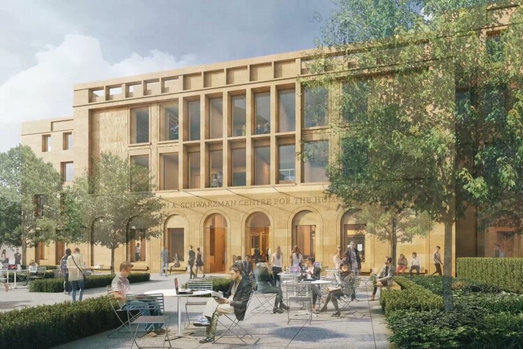 The University of Oxford's Stephen A Schwarzman Centre for the Humanities is designed by Hopkins Architects
