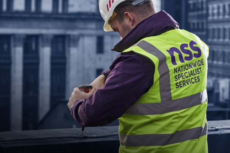 NSS specialises in exterior cleaning and maintenance of tall buildings