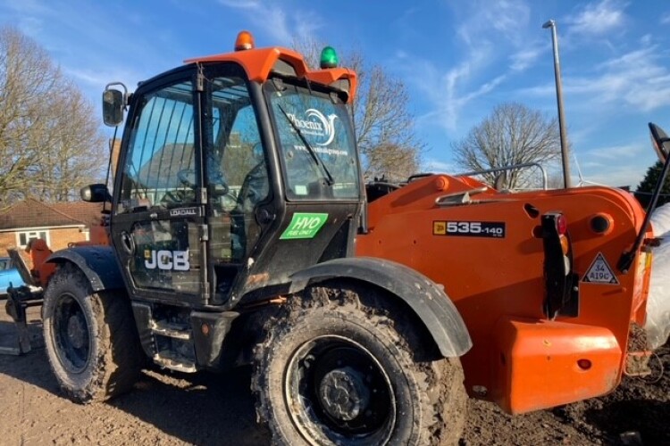 Phoenix Brickwork's telehandlers are now fuelled by HVO