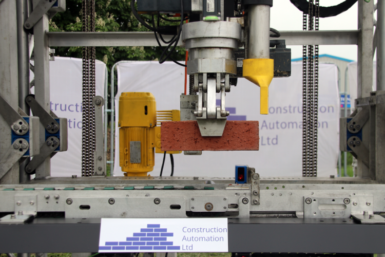 The Automatic Brick Laying Robot