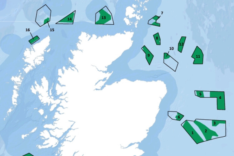 Suppply-chain commitments have been made for each of the 17 ScotWind offshore wind projects