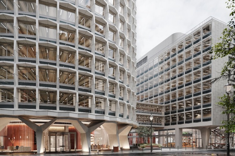 Space House, at One Kemble Street in Holborn, is getting a revamp
