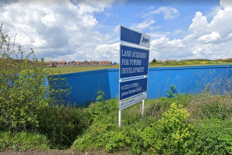 Jones Homes is developing land off Scocles Road in Minster on Sea