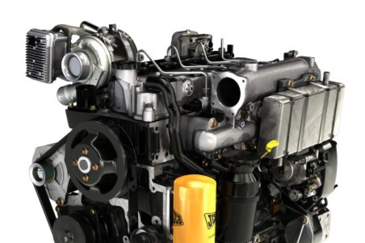 JCB's Tier 4 engine, which goes into production next year