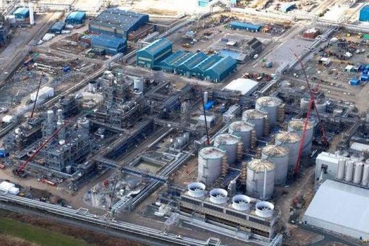 The Saltend bio-ethanol plant