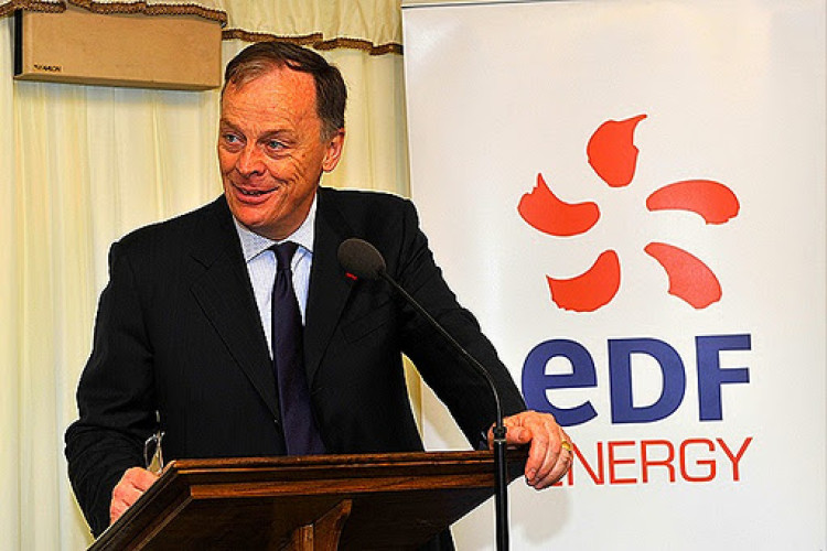EDF Energy chief executive Vincent de Rivaz
