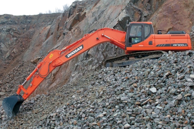 DX300LC-3 crawler excavator