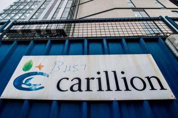 Carillion collapsed in January 2018