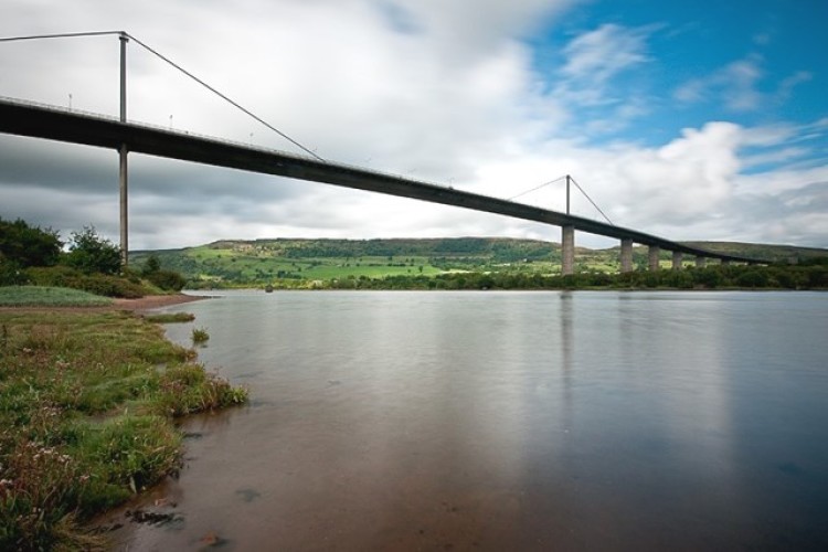 The new pipeline will be bored under the Clyde in the shadow of the Erskine Bridge