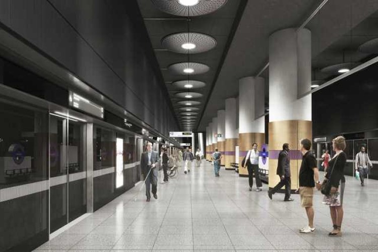Woolwich Station is expected to open in December