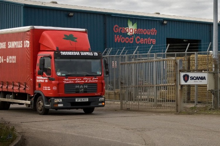 Thornbridge Sawmills in Grangemouth