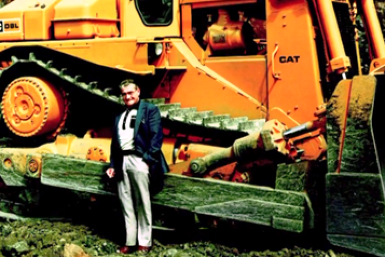 Peter Lagan started out in haulage in Belfast in 1952 and bought his first quarry in 1960