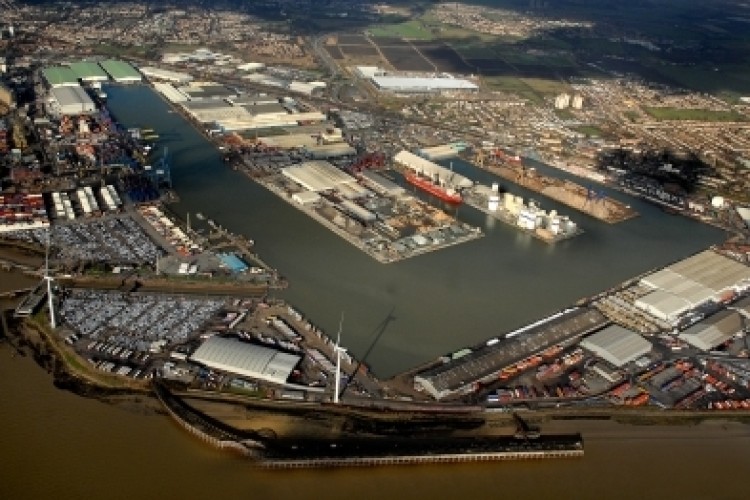 Tilbury docks