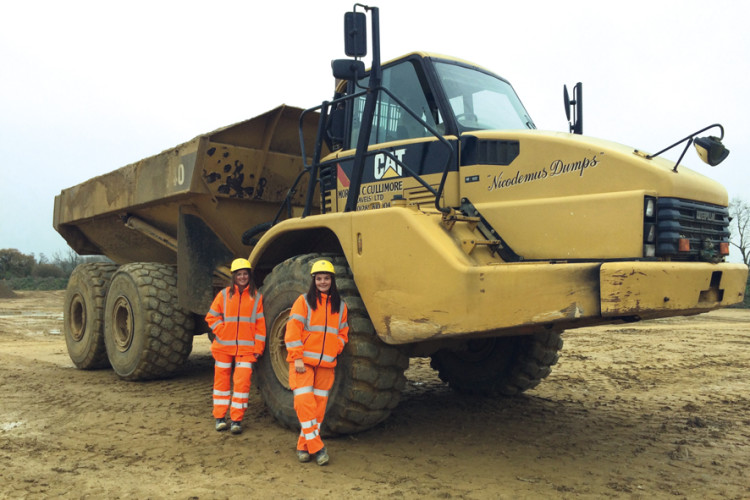 Both Josie Barstow (left) and Emma Wallis (right) were encouraged to join Cullimore Group by their fathers