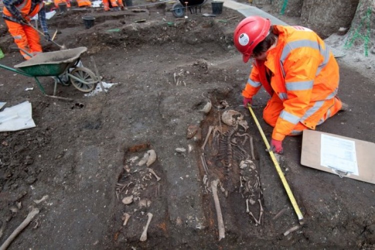 The Bedlam burial ground was London&rsquo;s first municipal burial ground 