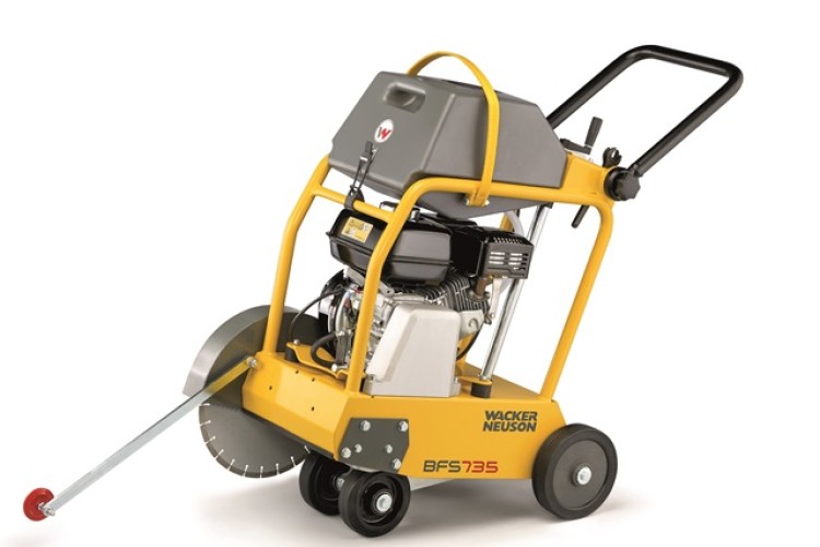 Wacker Neuson's BFS 735 floor saw