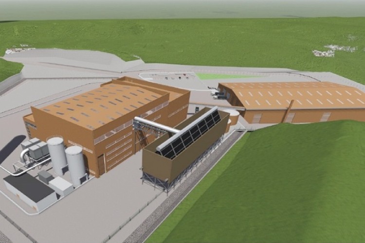 Artist's impression of the scheme