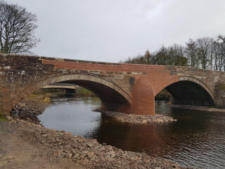 Brougham Bridge after completion of the repairs