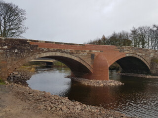 Brougham Bridge after completion of the repairs