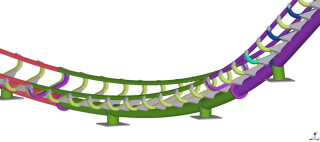 The latest 3D modelling helped Taziker to fabricate the track section to very fine tolerances