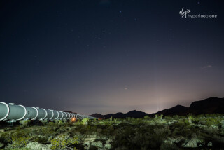 Virgin Hyperloop One has a test track in Nevada