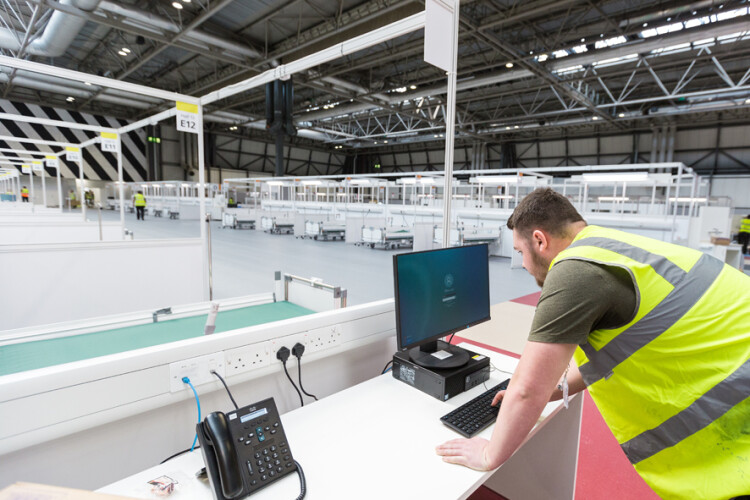 Interserve built the UK's second Nightingale hospital at the NEC in Birmingham