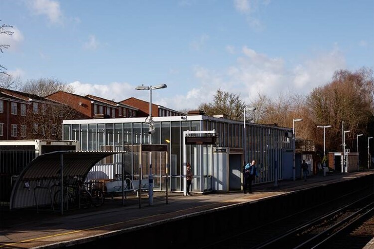 Typical small-medium railway station