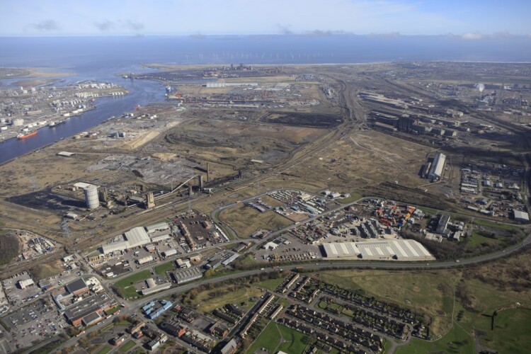 The South Tees Development Corporation area