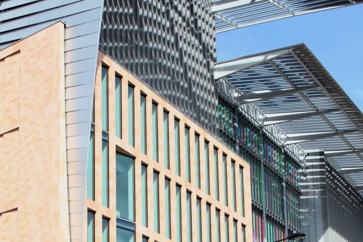 Alumasc products on the Francis Crick Building in London