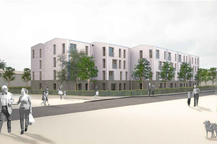 Artist's impression of the planned Gosport care home