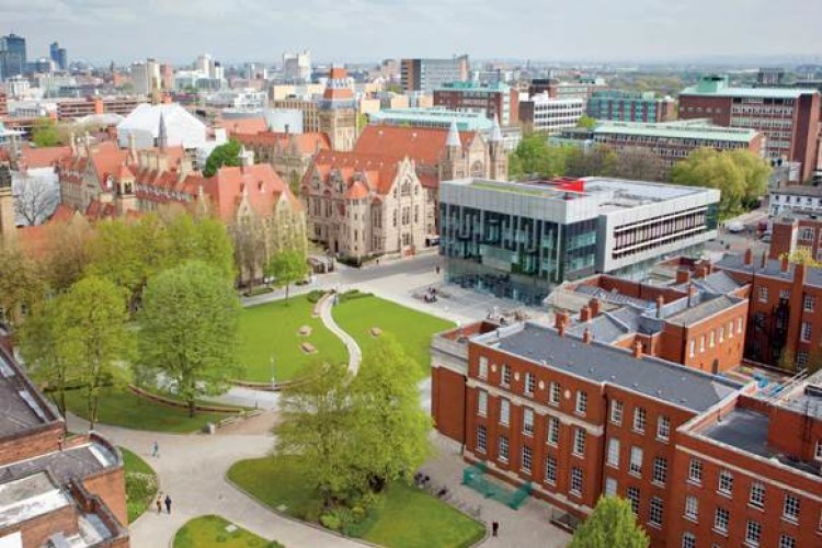 Manchester University campus