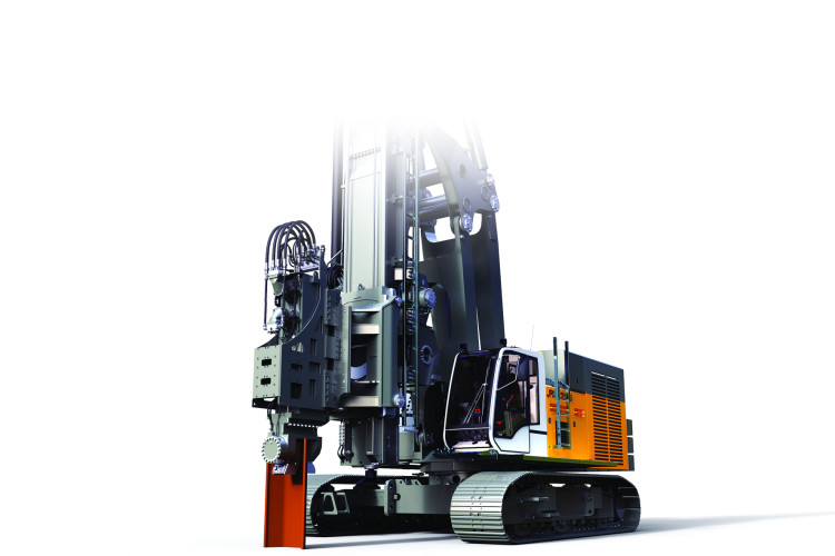 Liebherr's LRB 355 vibrator