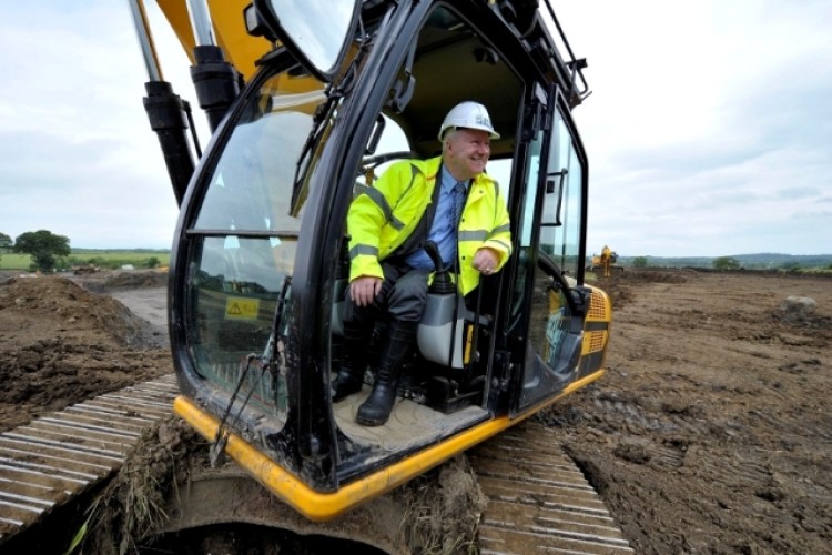 Alex Neil MSP gets work underway