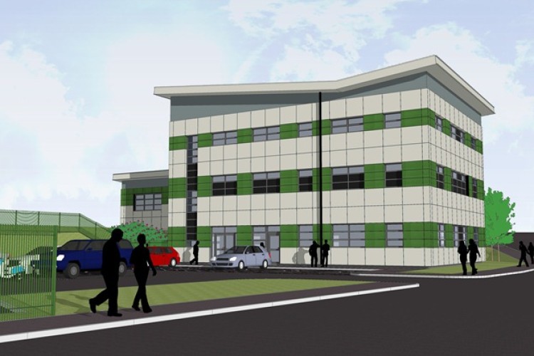 Main office building being supplied by Yorkon