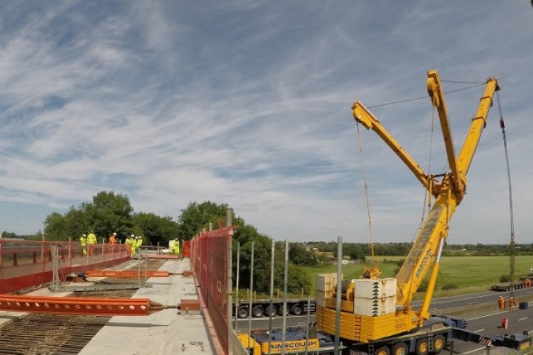 Moore Bridge being replaced