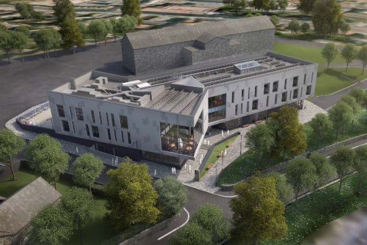 CGI of University Centre Rotherham 