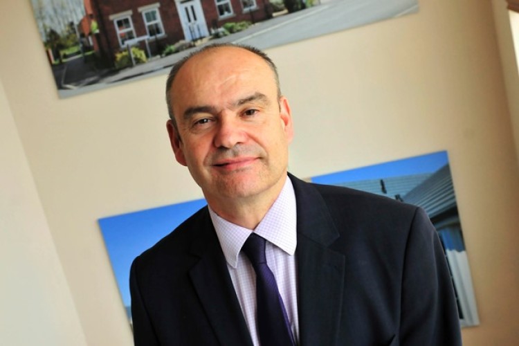 Larkfleet Homes chief executive Karl Hick