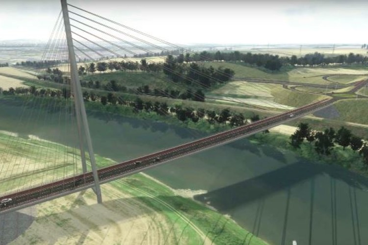 Cross Tay Link Road will include a third crossing of the River Tay